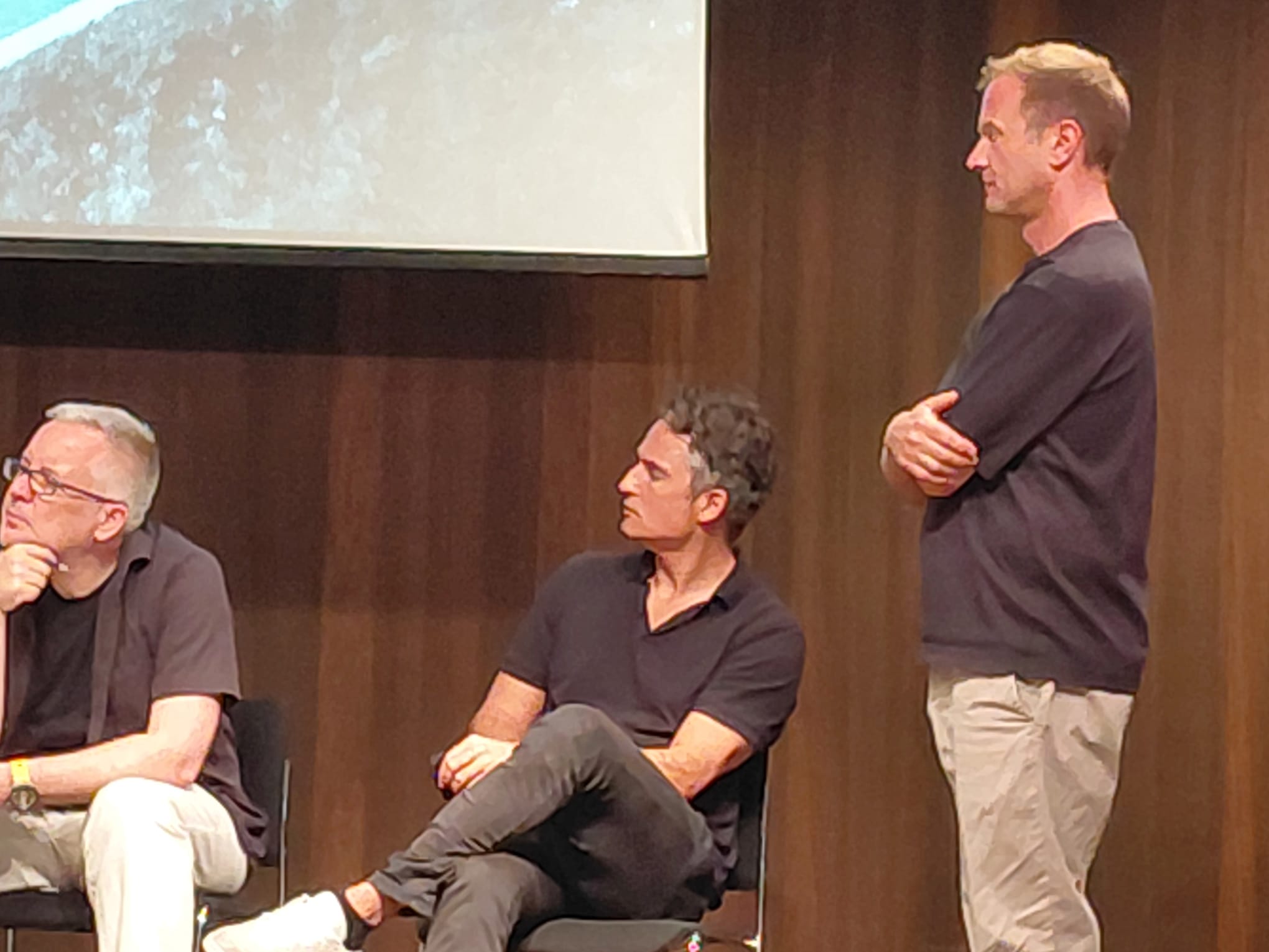 Martin Steppan on stage in Bregenz